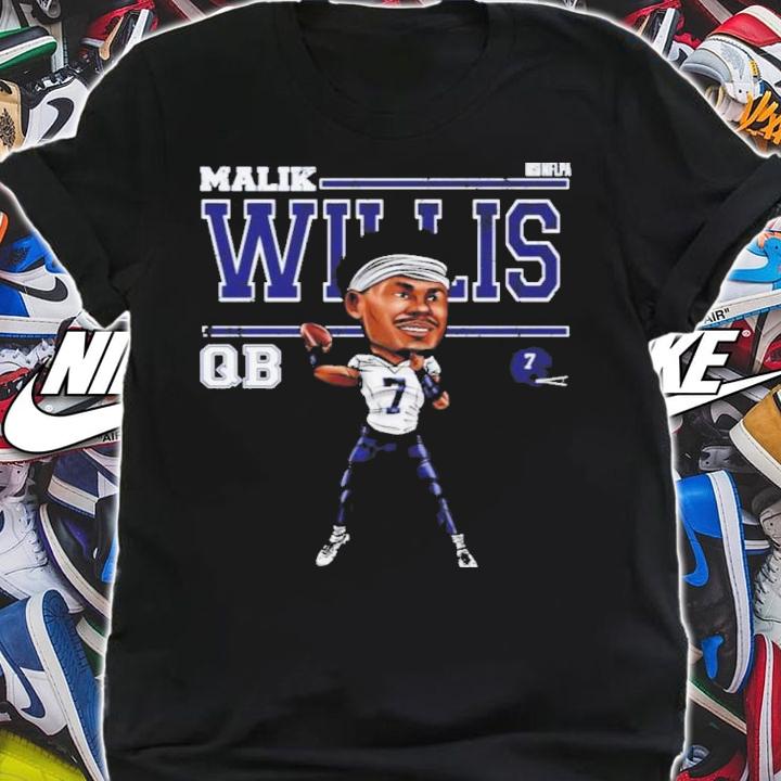 Malik Willis Tennessee Cartoon Football Shirt shirt