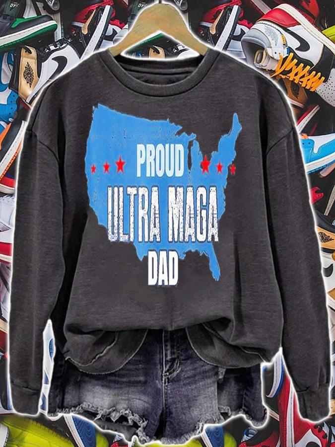 Pro Trump Ultra Maga And Proud Of It The Great Maga King T-Shirt sweatshirt