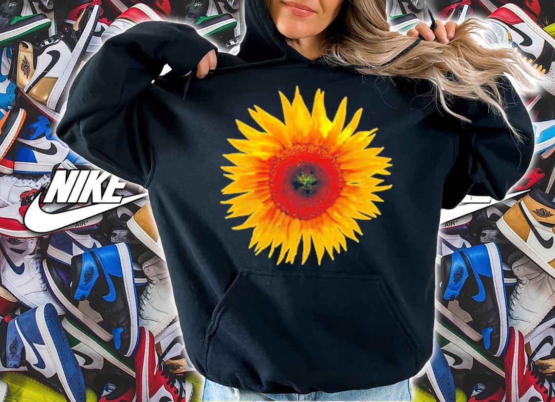 Stand With Ukraine Sunflower T-Shirt hoodie