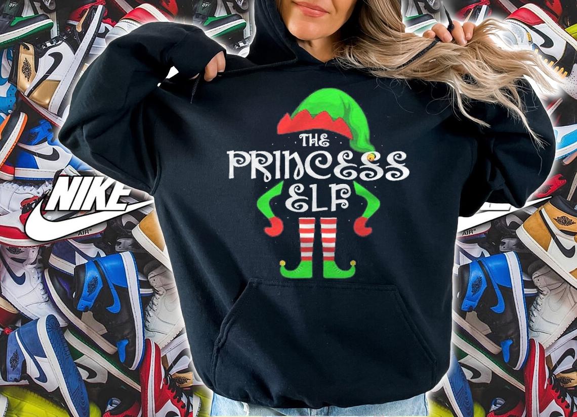 The Princess Elf Cute Christmas Family Matching Costume Pjs T-shirt hoodie