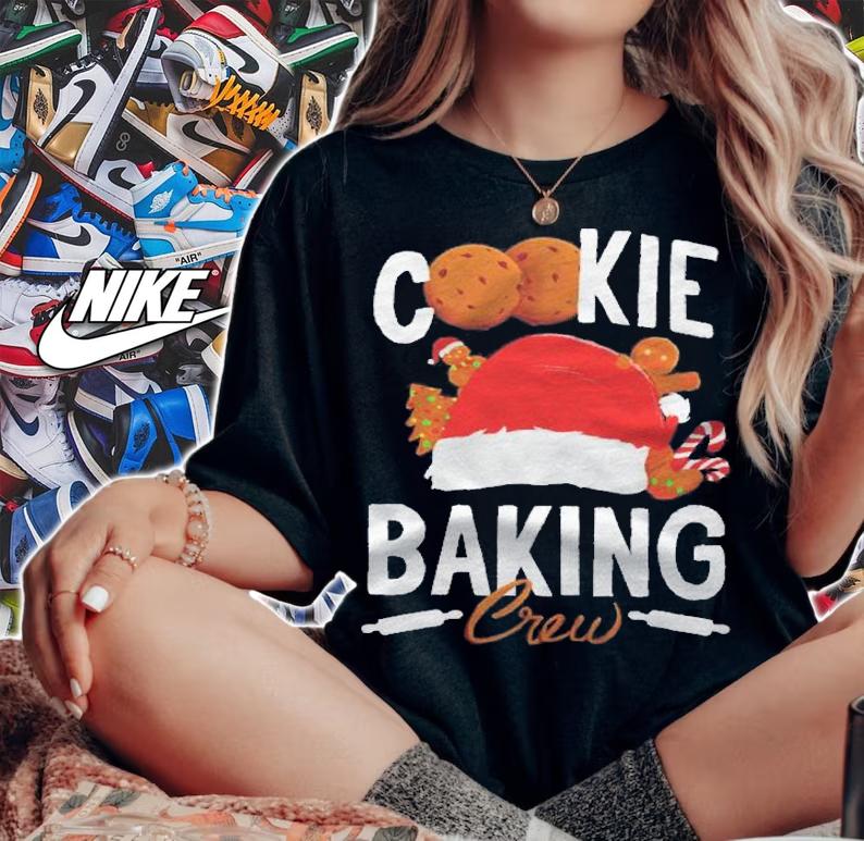 Christmas Cookie Baking Crew Gift Xmas Family Shirt