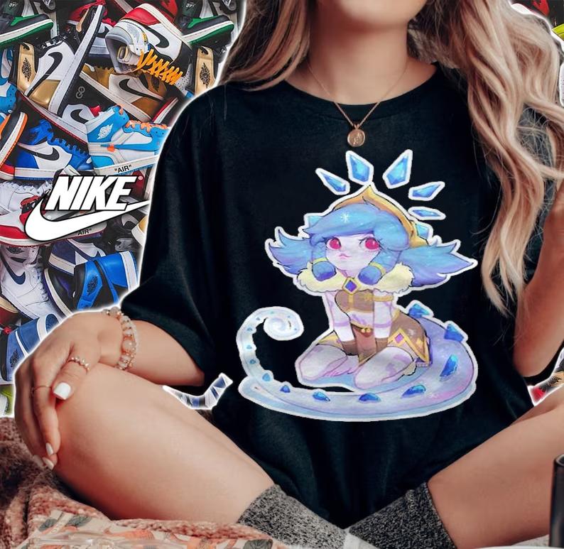 Cute Winter Wonderland Neeko LOL T-shirt woman shirt