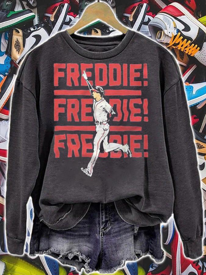 Freddie Freeman Atlanta Braves Freddie Freddie Freddie T-shirt sweatshirt