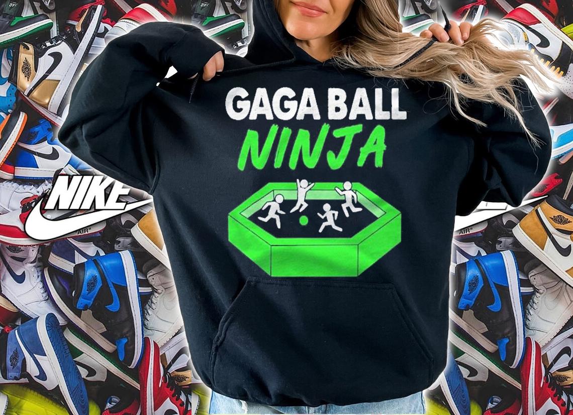 Gaga Ball Ninja Dodgeball Sport Lover Shirt hoodie
