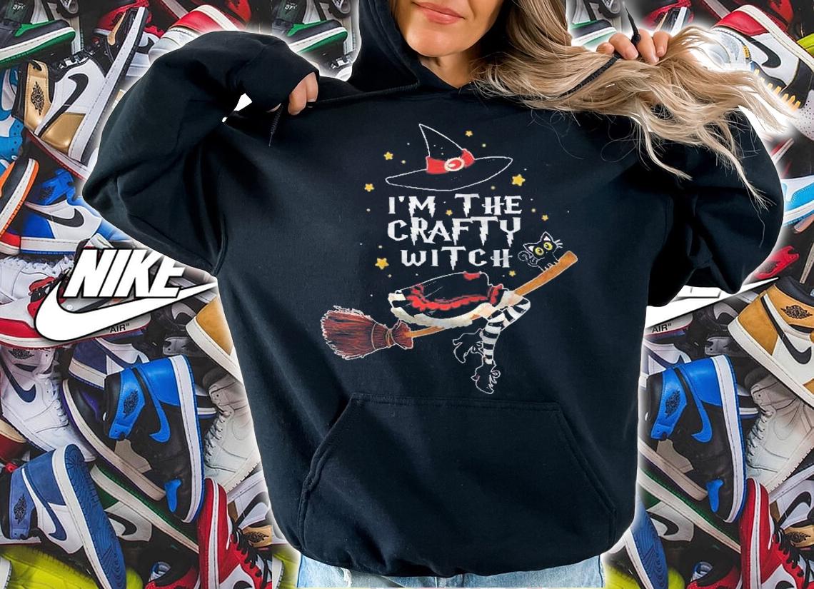 Im The Crafty Witch Halloween Matching Group Costume Shirt hoodie