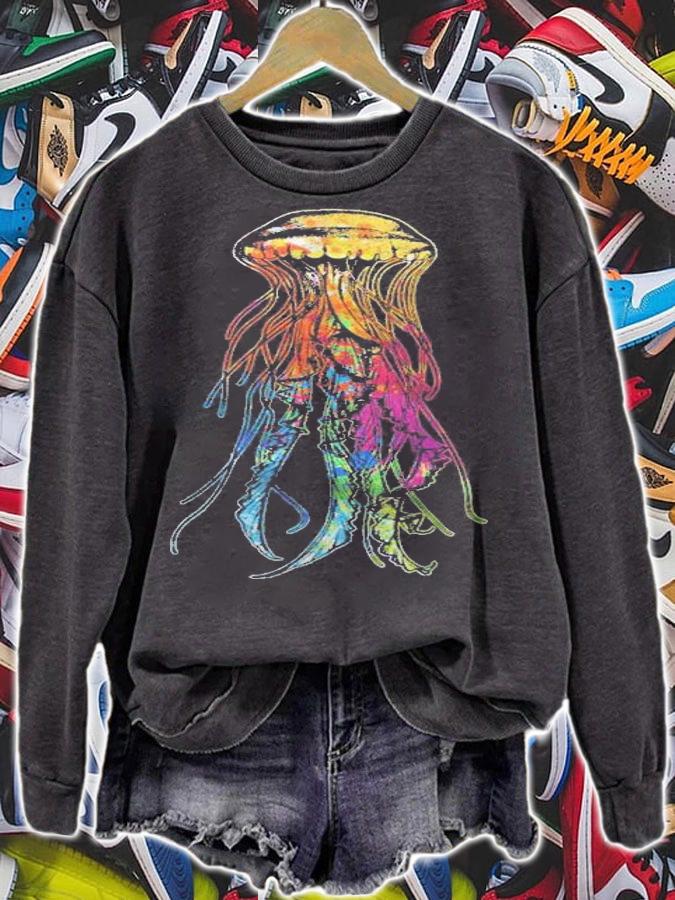Jellyfish Color Sea Ocean Life Shirt sweatshirt