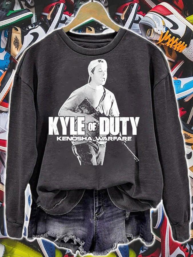 Kyle Of Duty Kenosha Warfare Shirt sweatshirt