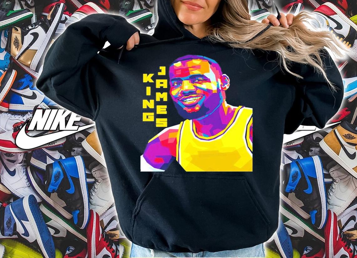 NBA King James Basketball Shirt