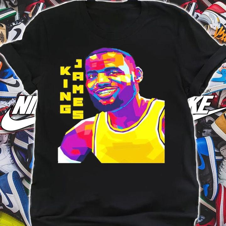 NBA King James Basketball Shirt