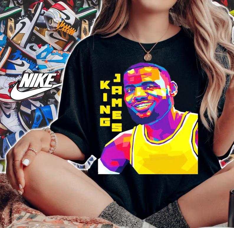 NBA King James Basketball Shirt