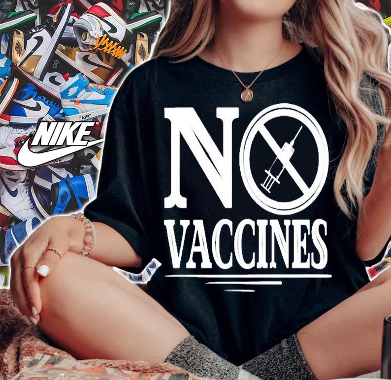 No Forced Shots Anti Vaccine Mandate T-Shirt woman shirt