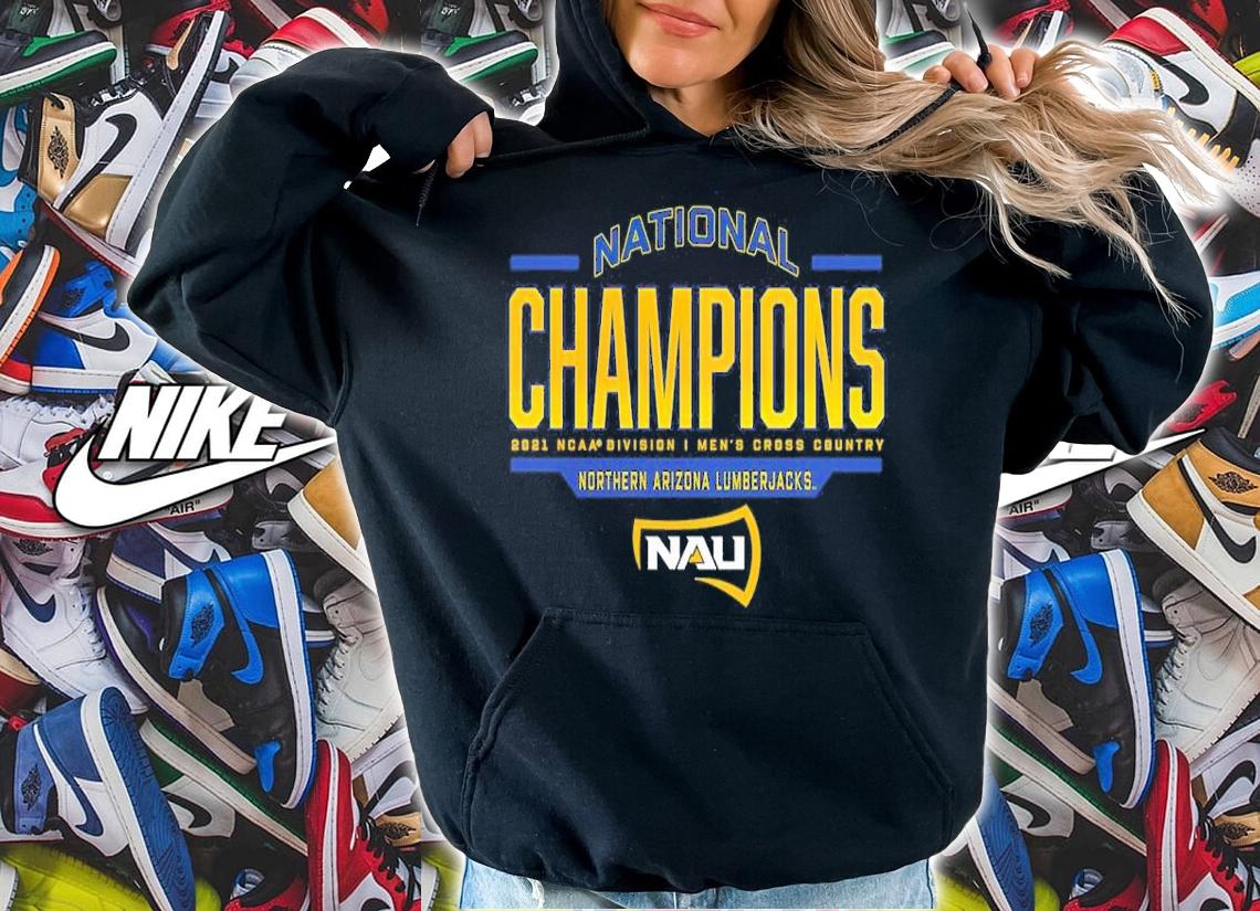 Northern Arizona Lumberjacks 2021 Men's Cross Country National Champions Shirt