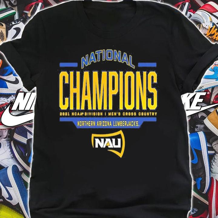 Northern Arizona Lumberjacks 2021 Men's Cross Country National Champions Shirt