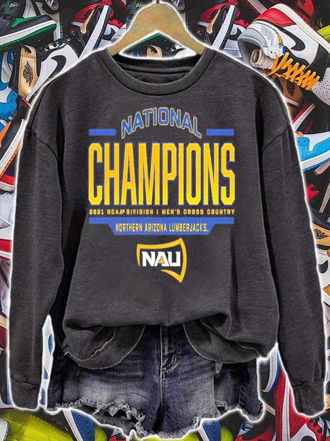 Northern Arizona Lumberjacks 2021 Men's Cross Country National Champions Shirt