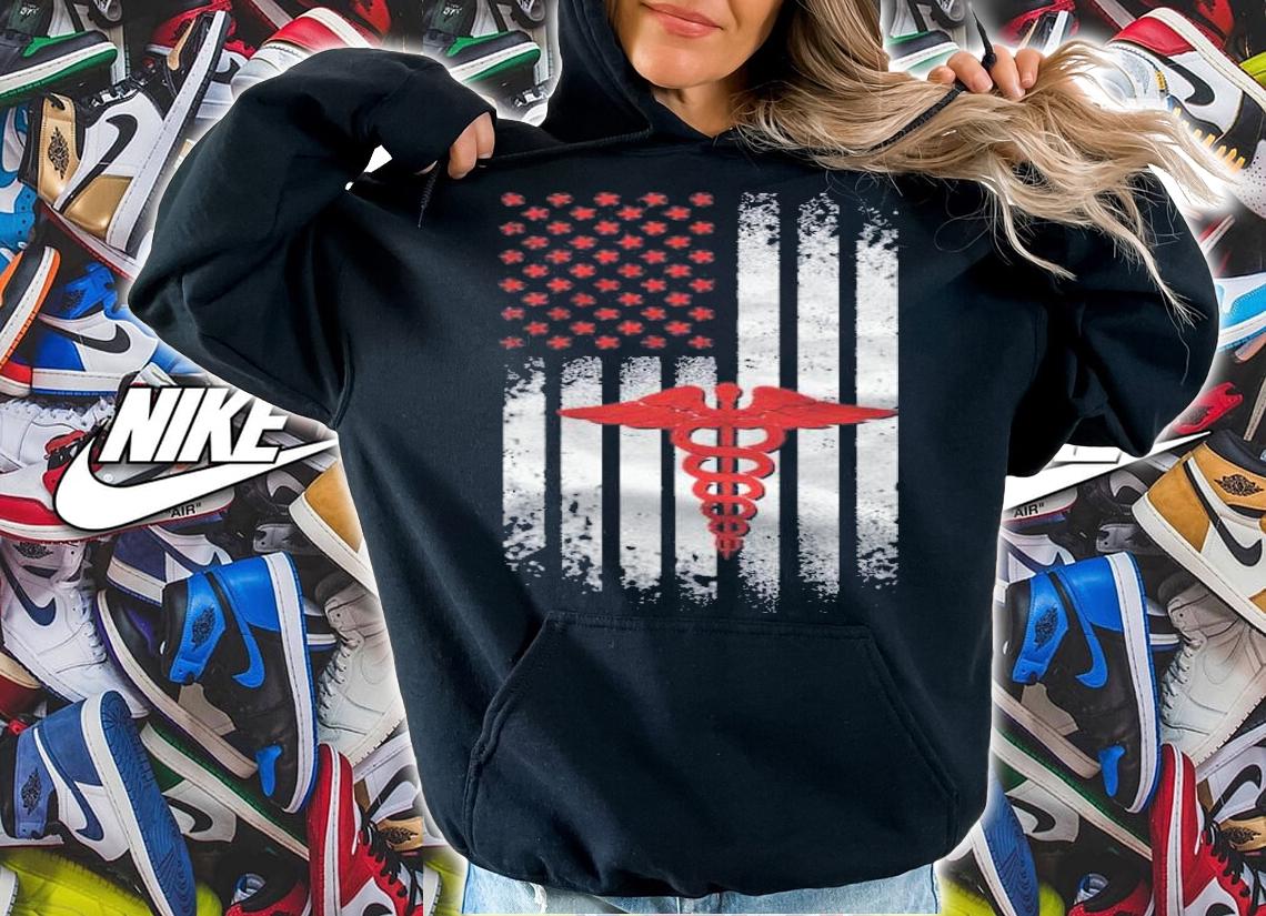 Proud Nurse Shirt Rn Lpn American Flag Shirt