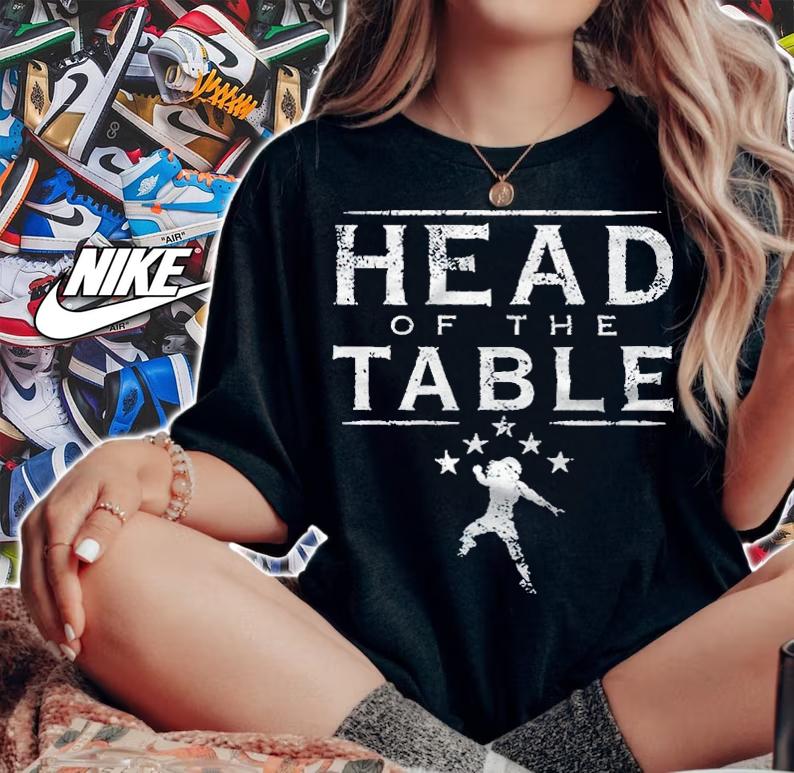 Roman Reigns Head of the Table T-shirt woman shirt