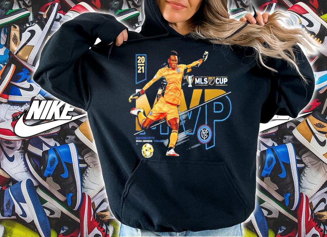 Sean Johnson New York City FC 2021 MLS Cup MVP Team Logo shirt hoodie