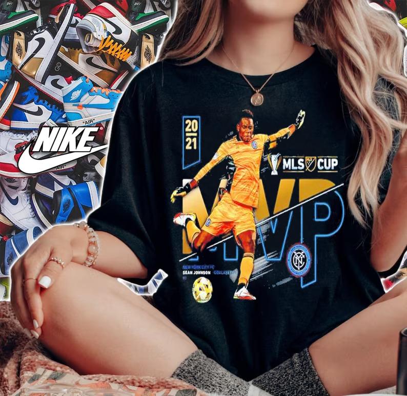 Sean Johnson New York City FC 2021 MLS Cup MVP Team Logo shirt woman shirt