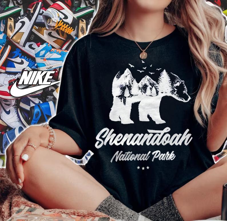 Shenandoah National Park Bear Souvenir Shirt
