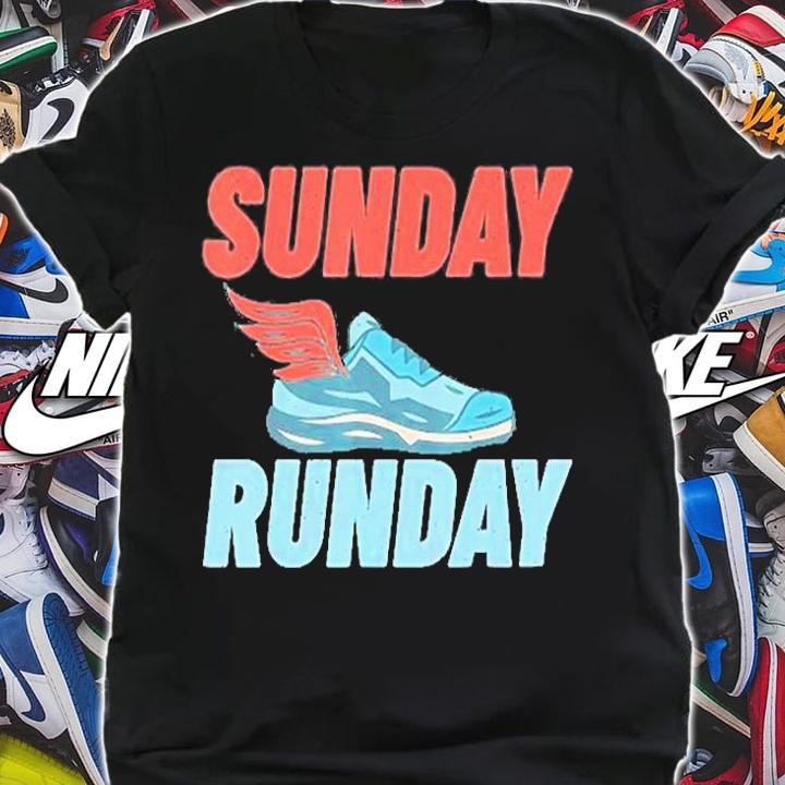 Sunday Runday Marathon Runner T-Shirt shirt