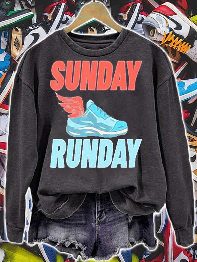 Sunday Runday Marathon Runner T-Shirt sweatshirt