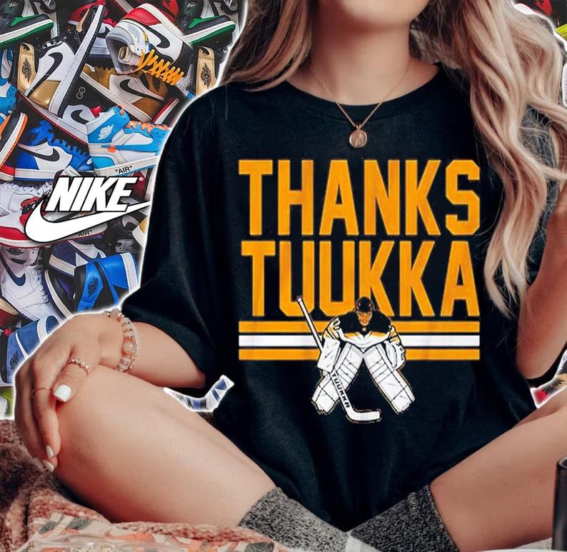 Tuukka Rask Thanks Tuukka T-shirt woman shirt