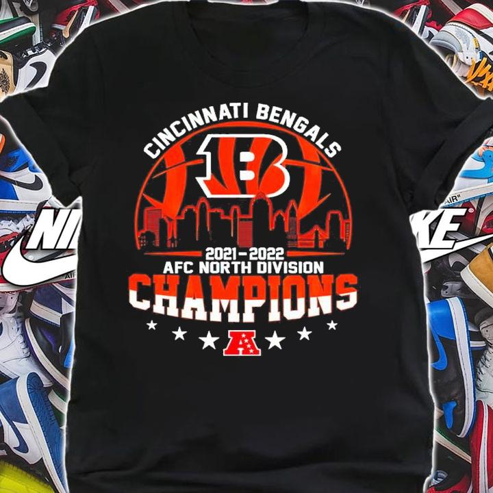 Cincinnati Bengals 2021 2022 AFC North Division Champions Shirt shirt