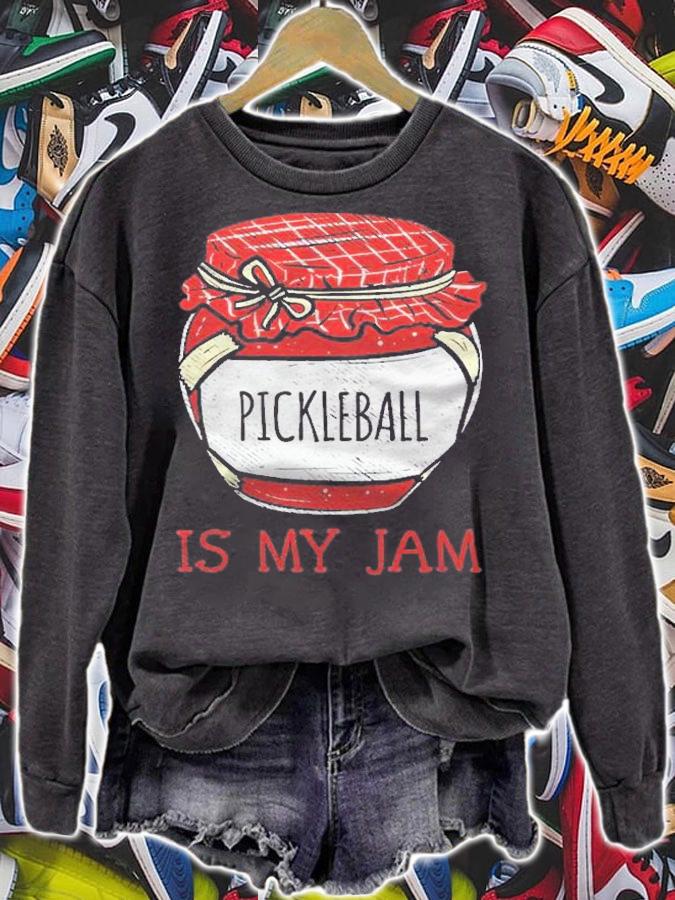 Cute Pickleball Lover Pickleball Is My Jam Shirt sweatshirt