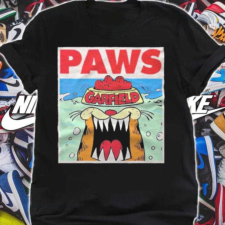 Garfield Paws Jaws funny T-shirt shirt