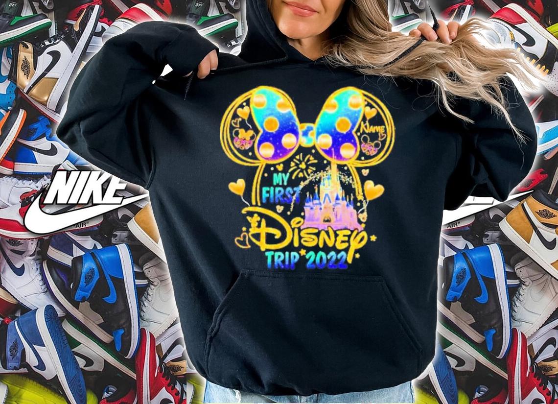 Mickey Mouse My First Disney Trip 2022 Shirt hoodie