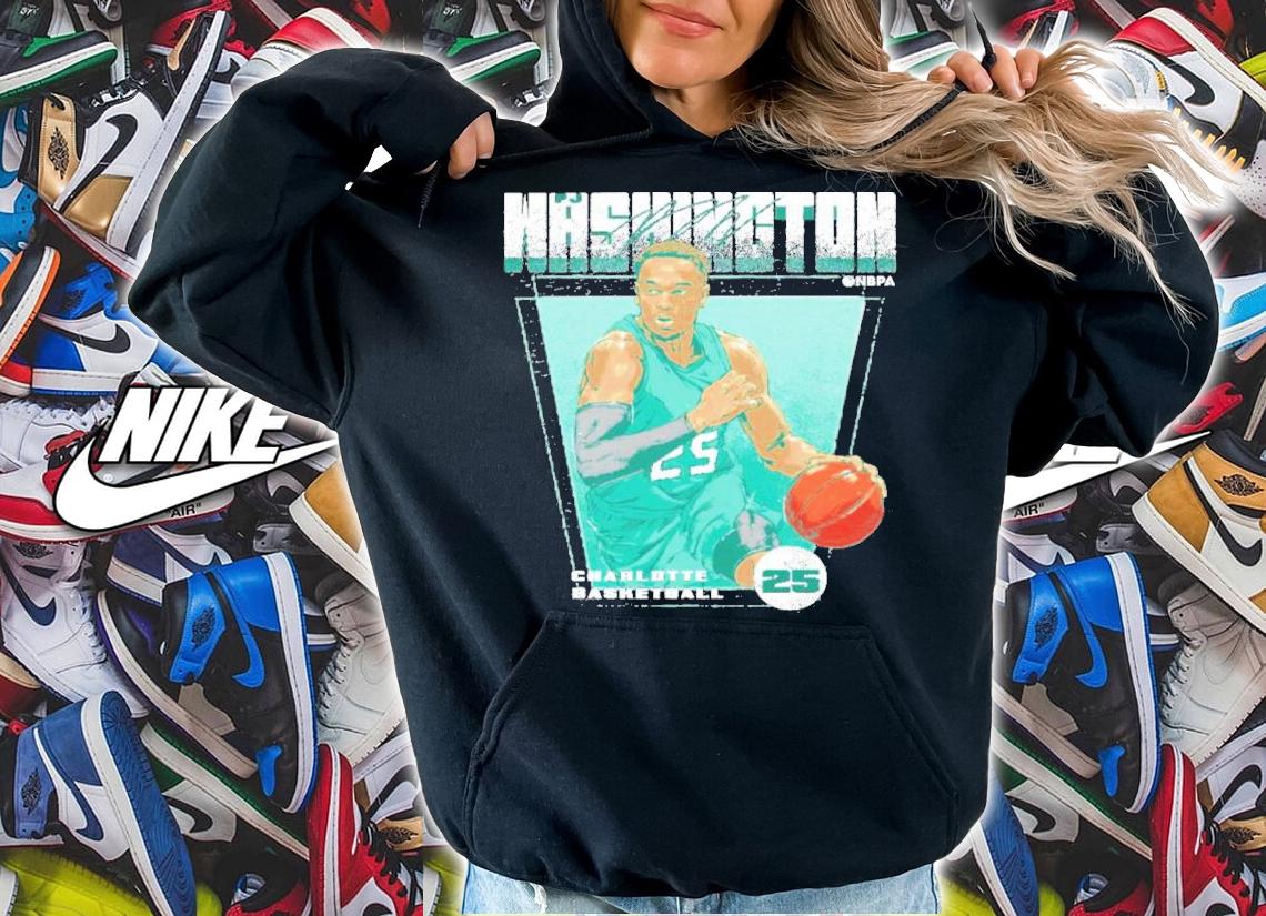 P.J. Washington Charlotte Basketball Signatures Shirt hoodie