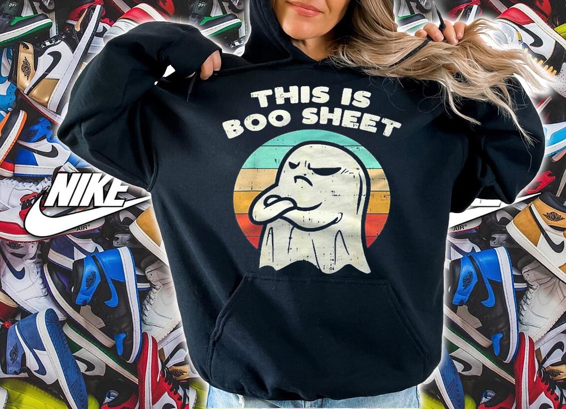 This Is Boo Sheet Ghost Retro Halloween 2021 Gift Shirt hoodie