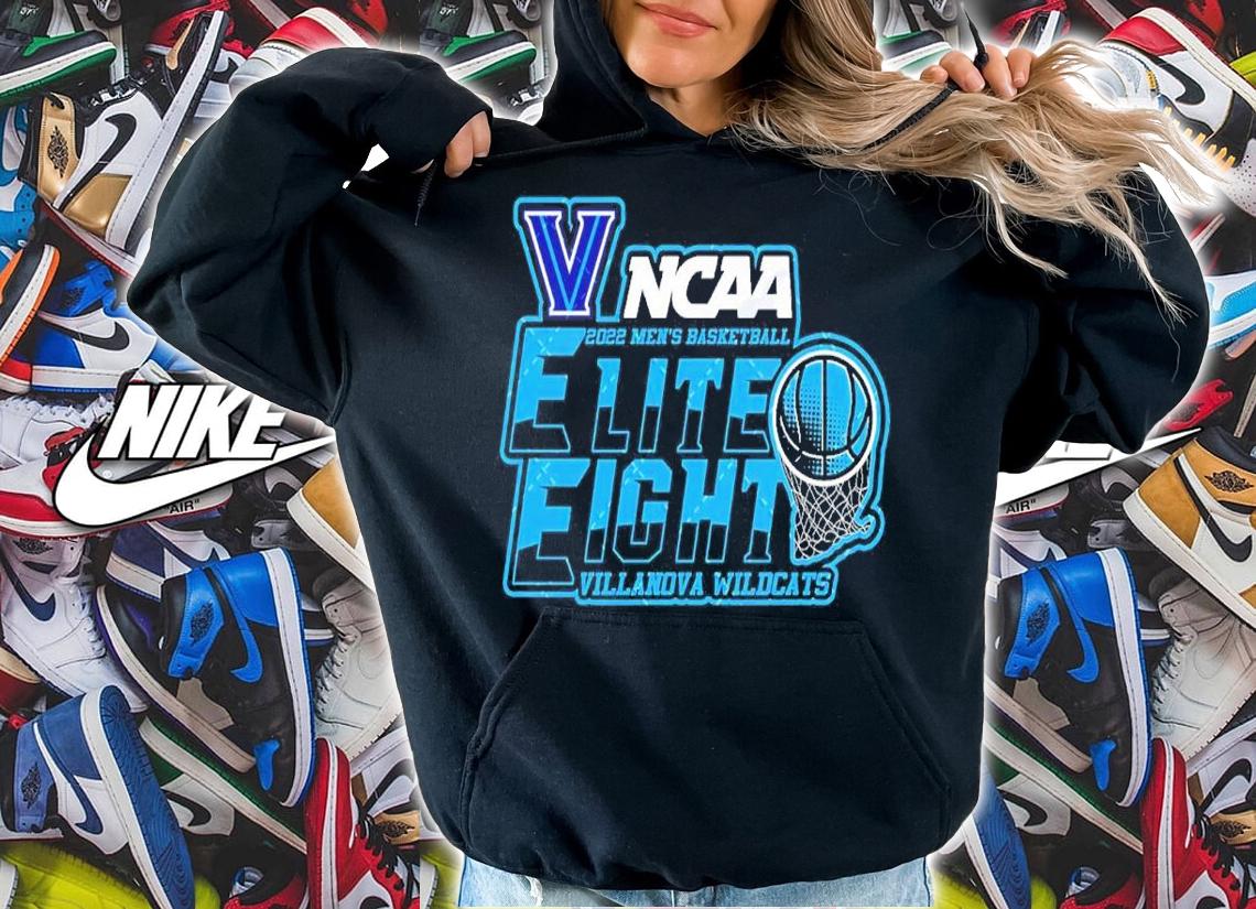 Villanova Wildcats NCAA Men's Basketball Elite Eight 2022 Shirt hoodie