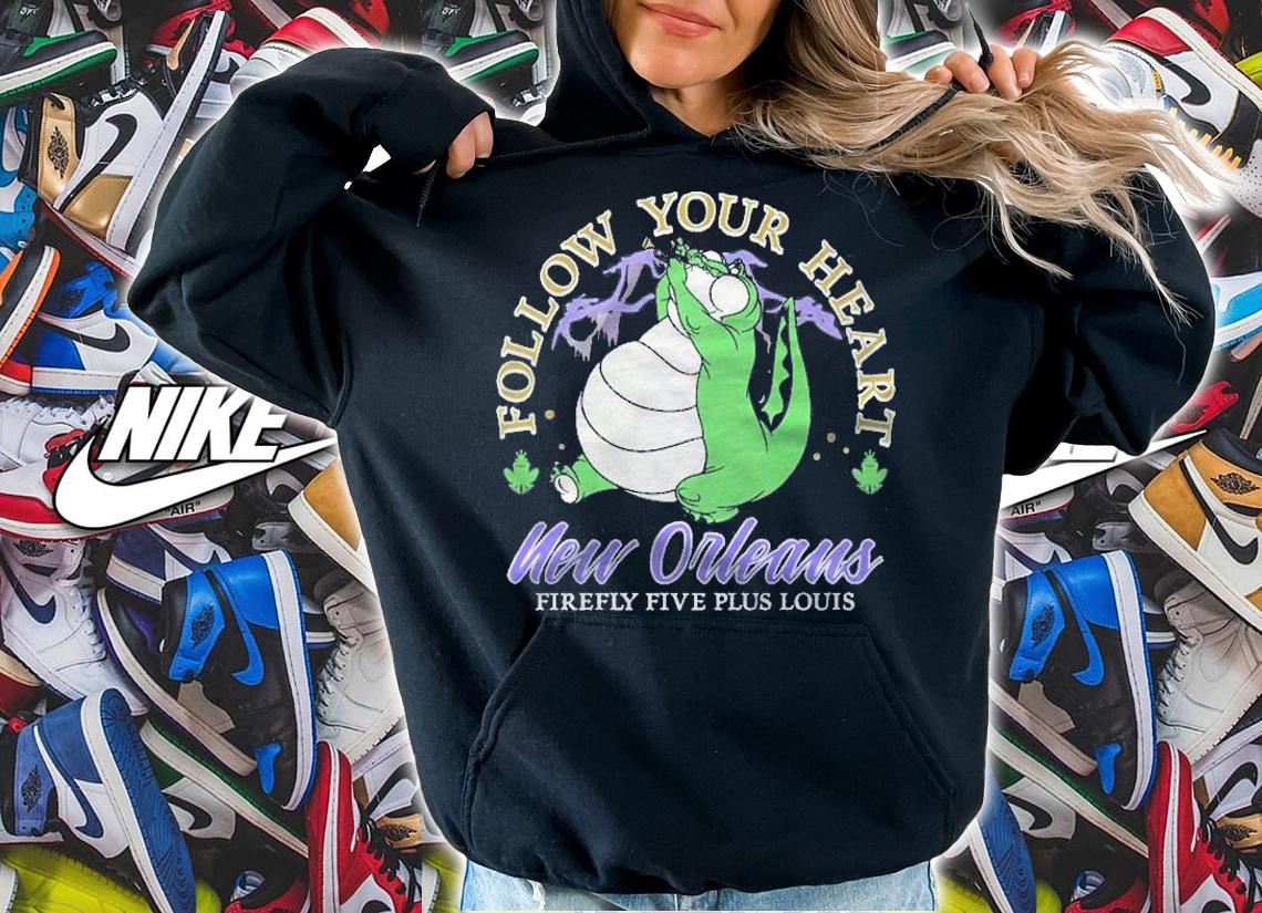 Princess And The Frog Louis Follow Your Heart Shirt hoodie