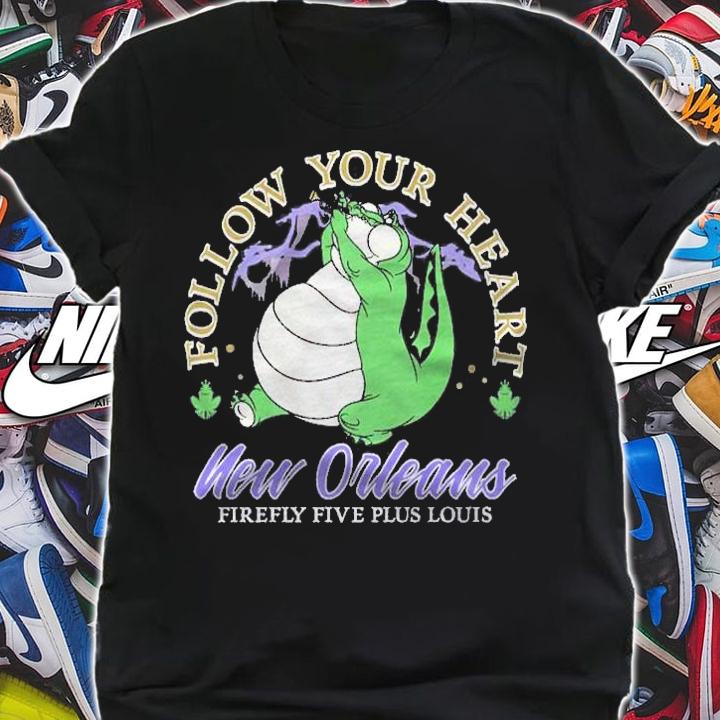 Princess And The Frog Louis Follow Your Heart Shirt shirt