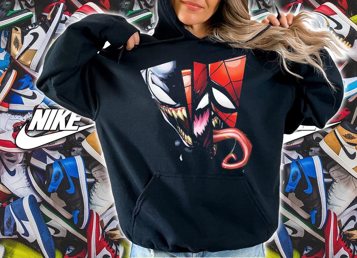 Spider-Man Venom, Carnage, & Spider Man T-Shirt hoodie