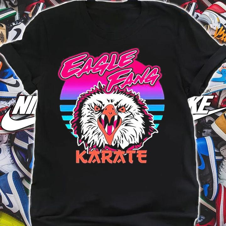 Eagle Fang Karate  Cobra Kai 80s T-Shirt shirt