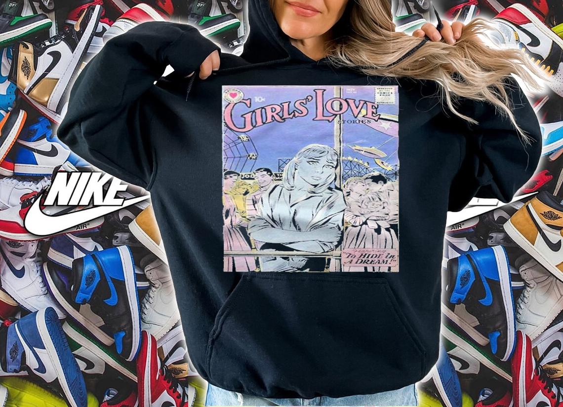 Girls' love stories featuring to hide in a dream T-shirt