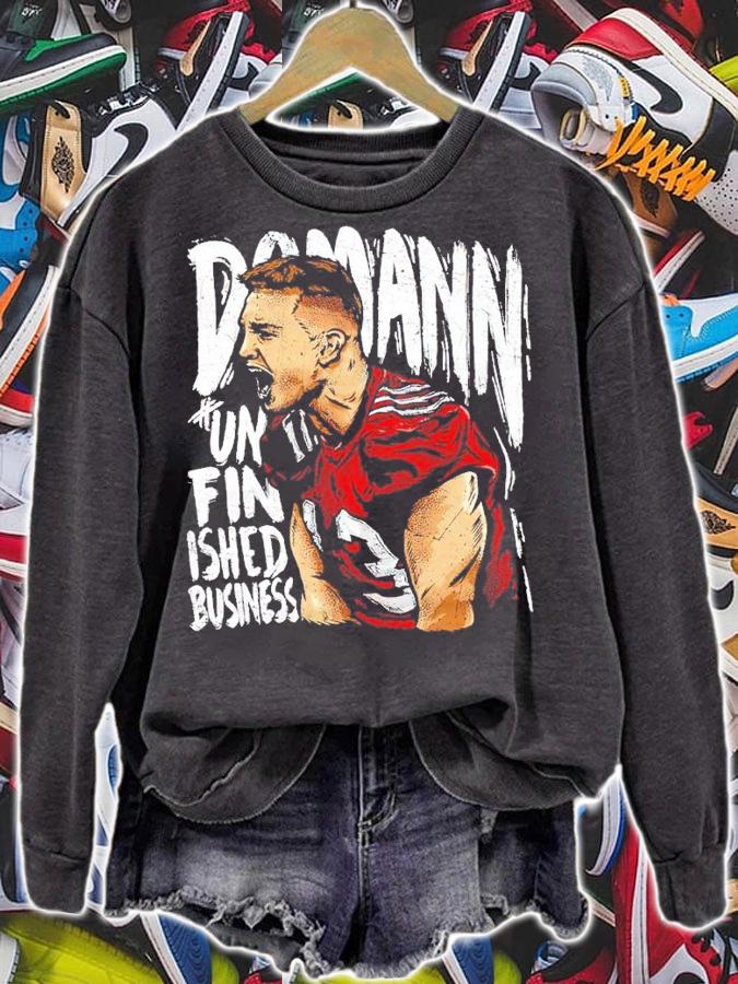 JoJo Domann Unfinished Business Nebraska Personalities Shirt sweatshirt