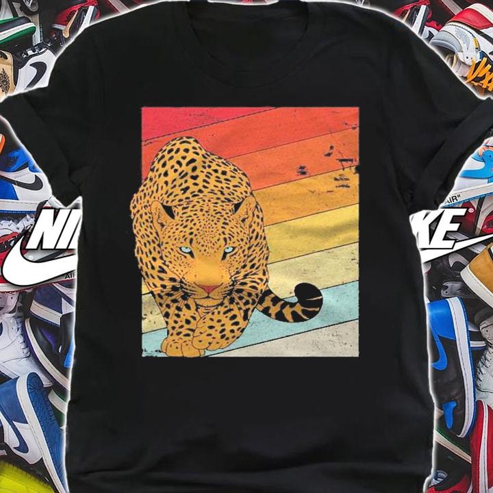 Leopard Shirt Vintage Retro Style Shirt shirt