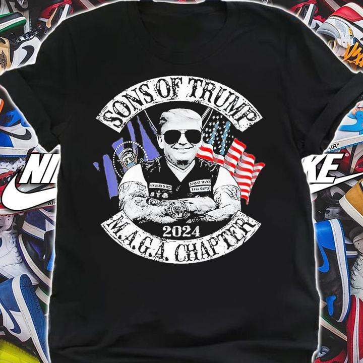 Sons of Trump Maga Chapter 2024 Vintage T-Shirt shirt