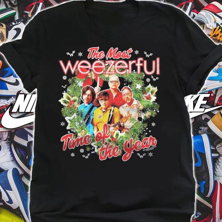 The Most Weezerful Time Of The Year Christmas Album Alt Rock Shirt shirt