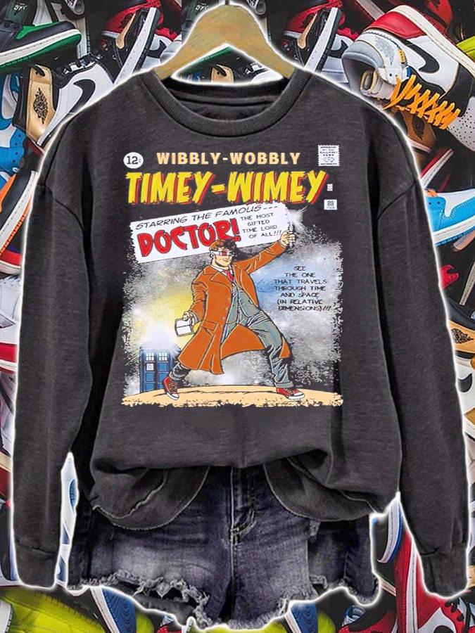 Wibbly Wobbly Timey-Wimey Starring The Famous Doctor Shirt