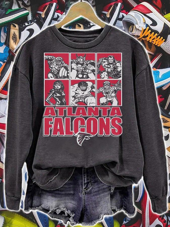 Atlanta Falcons Disney Marvel Avengers Line-Up shirt sweatshirt