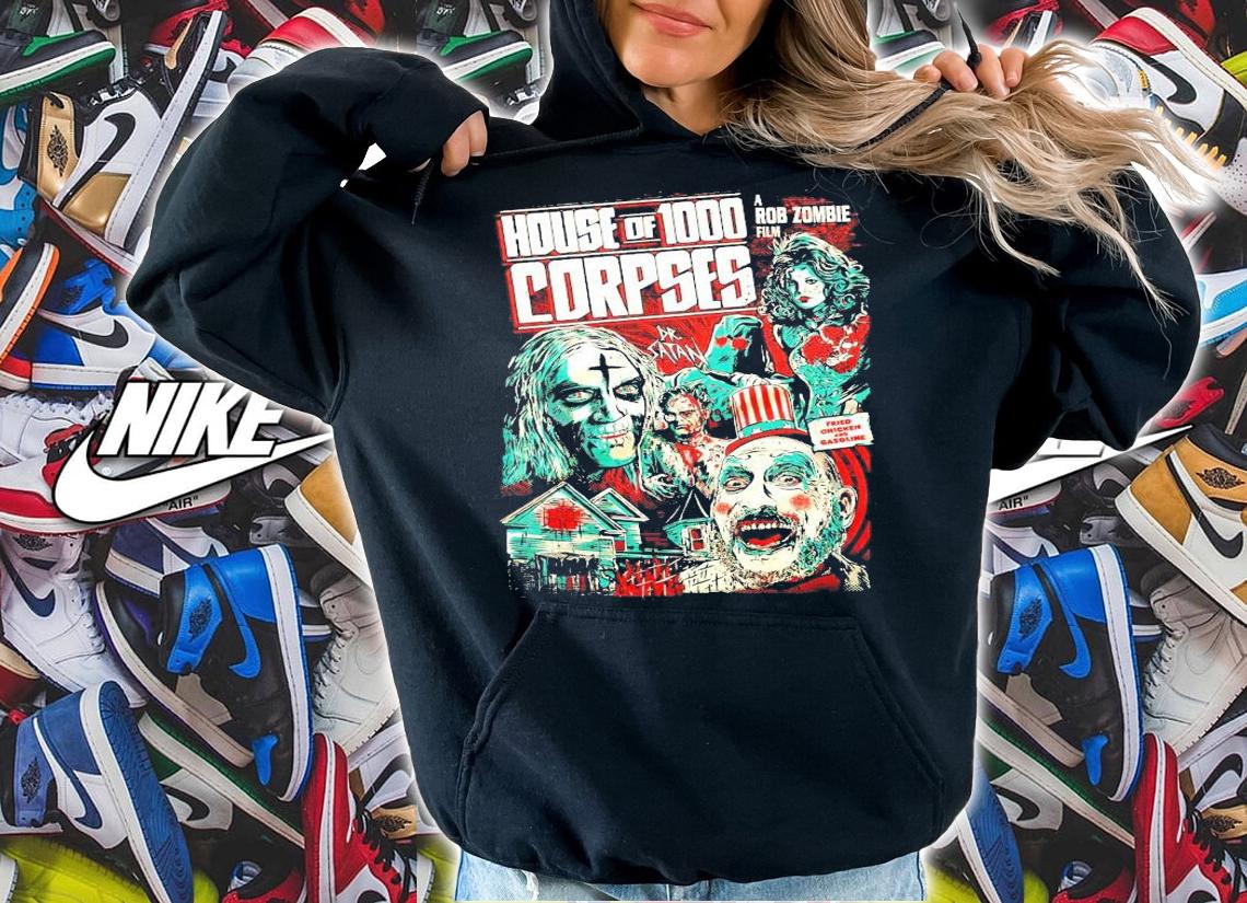 House of 1000 a Rob Zombie Corpses shirt