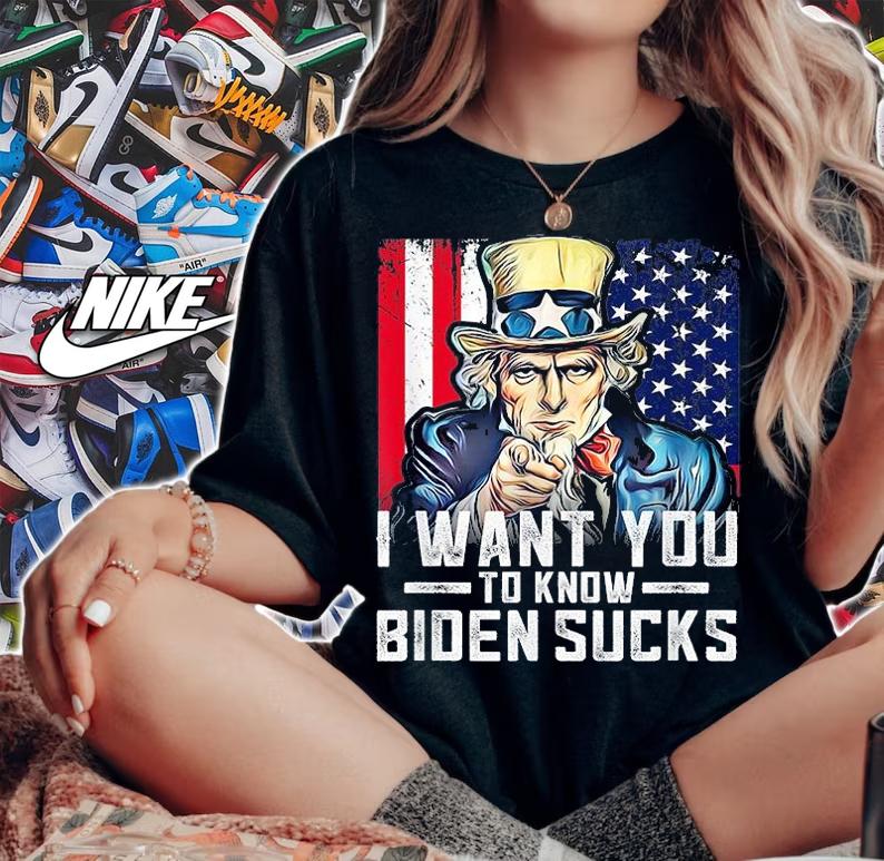 I Want You To Know Biden Sucks T-Shirt woman shirt