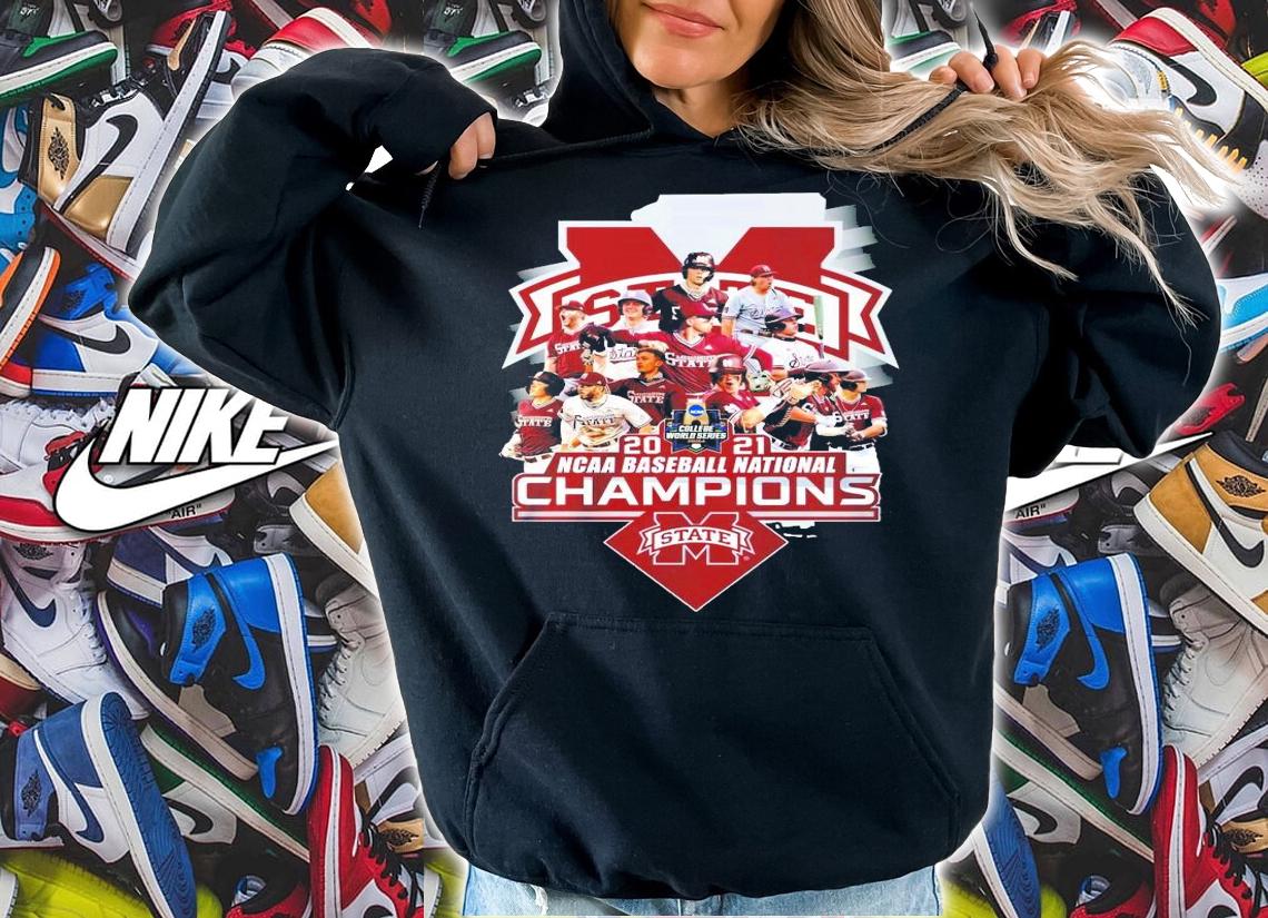 Mississippi State Bulldogs 2021 NCAA baseball National Champions shirt