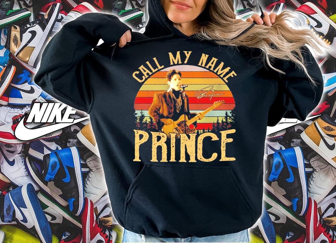Call my name prince vintage shirt hoodie