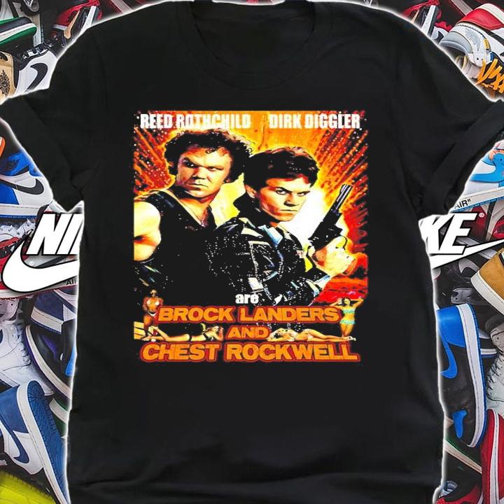 Dirk Diggler Reed Rothchild Brock Landers Chest Rockwell shirt shirt