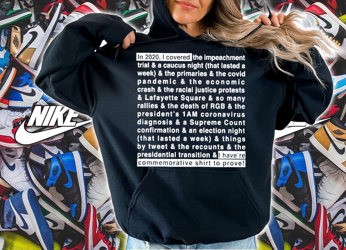 Jim Acosta I Covered The Impeachment Trial shirt hoodie